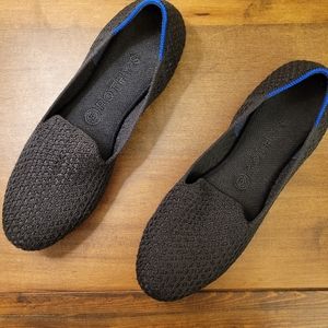 Rothys Black Weave Loafers
